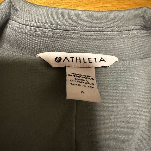 Athleta blazer gray blue 6 - Picture 2 of 6